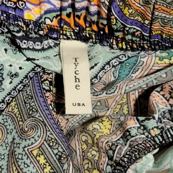 Tyche Strapless Maxi Dress Boho Print Medium - Picture 4 of 5